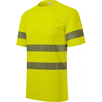 Rimeck tričko HV Dry 1V8 reflexní krátký rukáv unisex Žlutá svítivě M – Zboží Dáma