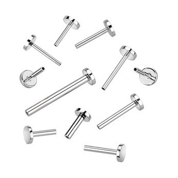 Šperky4U Push In tyčka k labretě titan TIT1130-0807