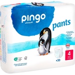 Pingo Пелени гащи Pingo Ultrasoft - Maxi, размер 4, 7-18 kg, 30 броя (0307-01) - ozone