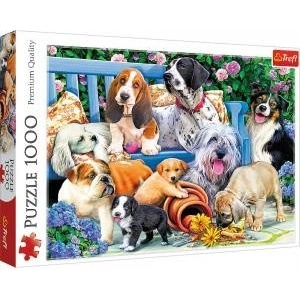 Trefl Puzzle 1000 Dogs in the garden TREFL