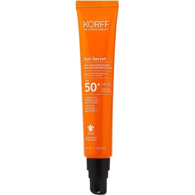 Korff Sun Secret Fluid na problematickú pleť s matujúcim efektom SPF50+ 50 ml