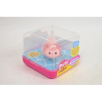 ZURU Pets Alive plávajúci axolotl do vody ružový