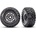 Traxxas колело 2.2/3.2", джанта черен/полуматов beadlock, гума Maxx Slash belted (чифт)