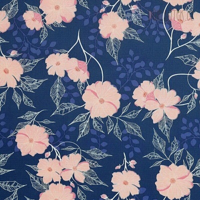 Bavlna kolekcia Flowerette s kvetmi