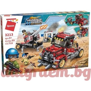 Image 1 of Qman Конструктор qman Ракетоносител 3213 (q3213)