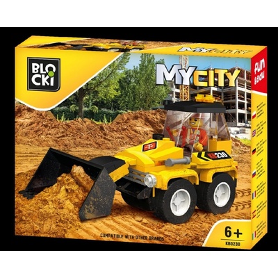 ICOM Blocki My City Mini buldozer 88 ks – Zboží Dáma