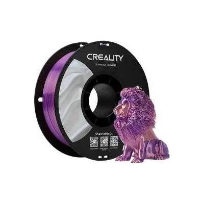 Creality CR-Silk PLA Filament Rosa/Lila, 3D-Kartusche (1 kg, 1, 75 mm, auf Rolle)