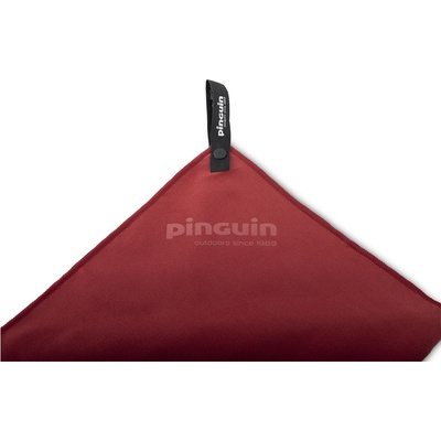 Pinguin Micro towel Logo L Цвят: червен