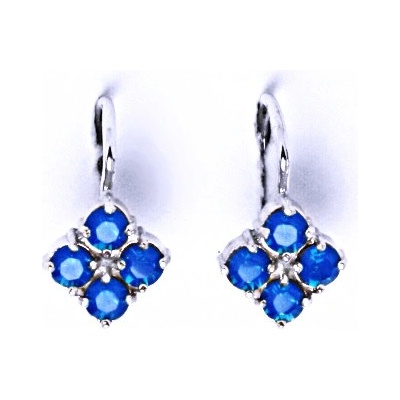 Čištín s krystaly Swarovski Caribbean Blue Opal NK 1324