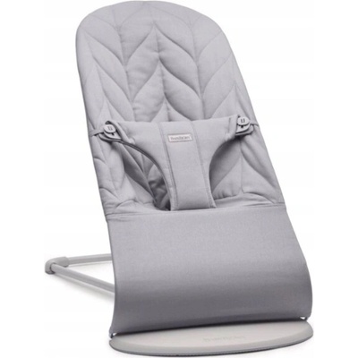 Lehátko BabyBjörn Bliss šedé se snímatelným potahem pro děti 3-12 kg