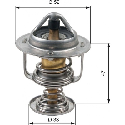 Termostat, chladivo GATES TH30580G1