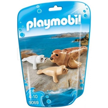 Playmobil 9069 tuleň s mláďaty