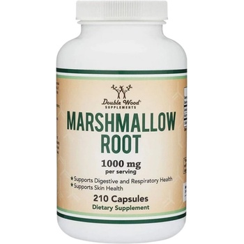 Image 1 of Double Wood Supplements Marshmallow Root 1000 mg [210 капсули]