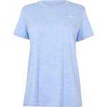 USA Pro Дамска тениска USA Pro Tech C Tee Womens - Brunera Blue - sportihobi - 64,52 лв