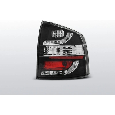 TUNING-TEC Zadné svetlá diódové, ŠKODA OCTAVIA II KOMBI, 2004-, ČIERNA LED