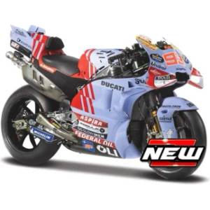 Maisto Модели на автомобили и мотоциклети модел 1/18 Ducati MotoGP 2024 GP23 - Marc Marquez #93 - 1: 18 (TRS7948-3935)