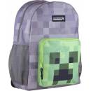 Astra Minecraft Creeper sivý
