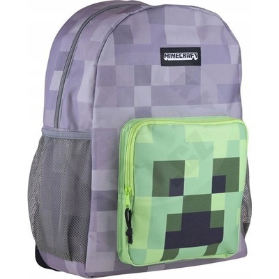 Astra Minecraft Creeper sivý