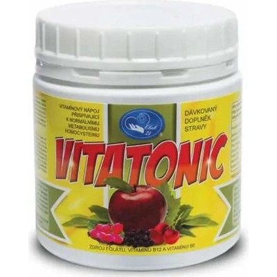 VITATONIC 300g – vitamínový nápoj přispívající k normálnímu metabolismu homocysteinu