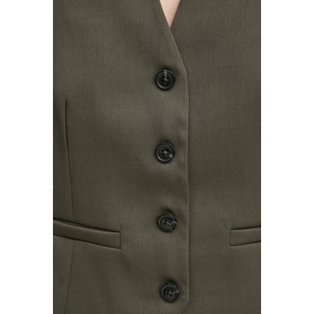 Samsoe Samsoe Елек Samsoe Samsoe SARAMONA в кафяво с едно копче F25100154 (F25100154)