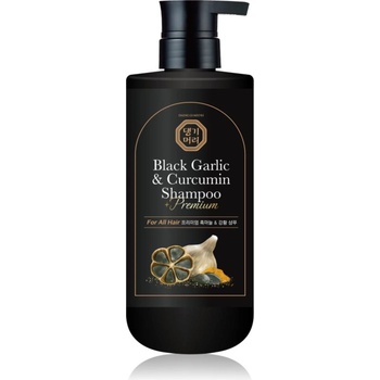 Daeng Gi Meo Ri Black Garlic & Curcumin Shampoo дълбоко регенериращ шампоан за растеж на косата и укрепване от корените 500ml
