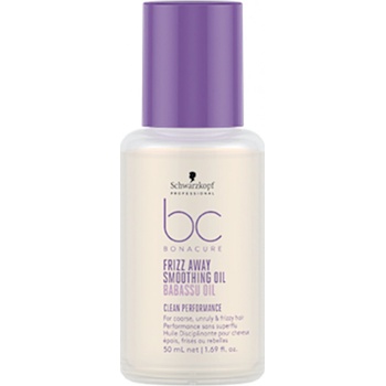 Schwarzkopf BC Bonacure Frizz Away Smoothing Oil olej na vlasy na nepoddajné vlasy 50 ml