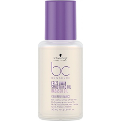 Schwarzkopf BC Bonacure Frizz Away Smoothing Oil olej na vlasy na nepoddajné vlasy 50 ml