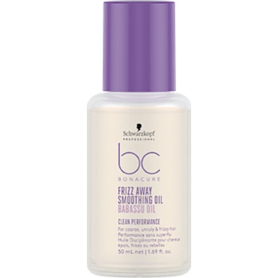 Schwarzkopf BC Bonacure Frizz Away Smoothing Oil olej na vlasy na nepoddajné vlasy 50 ml