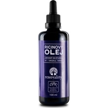 Renovality ricínový olej lisovaný za studena 100 ml