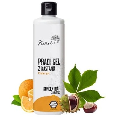 Natasha prací gel z kaštanů Pomeranč 500 ml