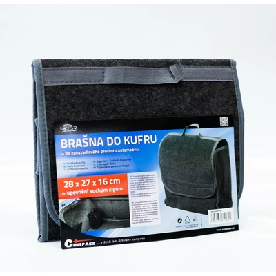 COMPASS brašna do kufru černá m am61161