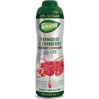 Teisseire Raspberry & Cranberry sirup 0% cukru 600 ml