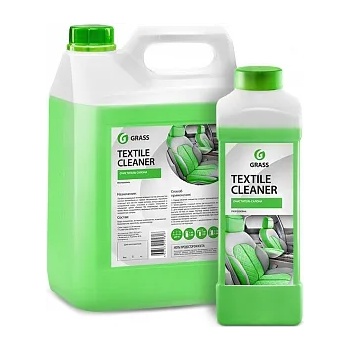 GRASS Textile cleaner-Препарат за пране и почистване на плат, велур, пластмаси, и др. - концентрат - 5 л