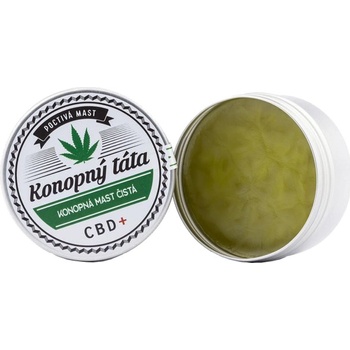 Konopný Táta Konopná masť čistá 80 ml