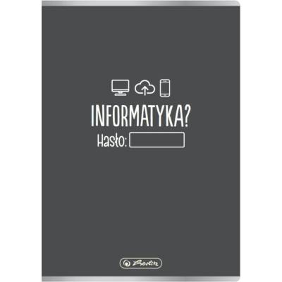 Herlitz Zošit kockovaný A5 Informatika