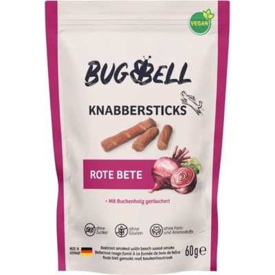 BugBell žuvacie tyčinky s červenou repou 60 g