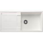 BLANCO Metra XL 6 - Силгранитна мивка 99х49 см с контрол на оттичането, бяла 516522 (516522) Мивка за вграждане