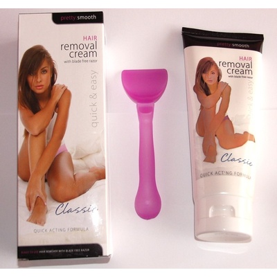 Pretty Smooth depilační krém Classic + stěrka 200 ml