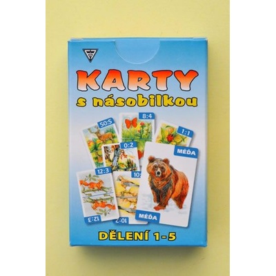 Flössler Karty s násobilkou: Násobení 1-5