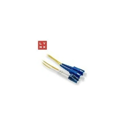Lynx CS LX-DPX-LC/SC-OS2-15 duplexní patch SM OS2 LC/SC 9/125µm 15m
