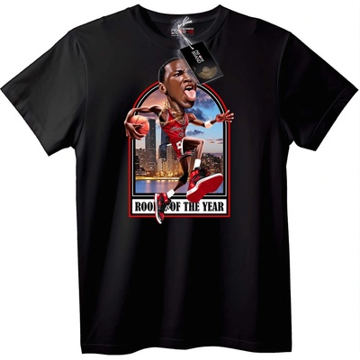 NOONEBRAND Тениска Rookie на Годината Basketball - 2XL, Black