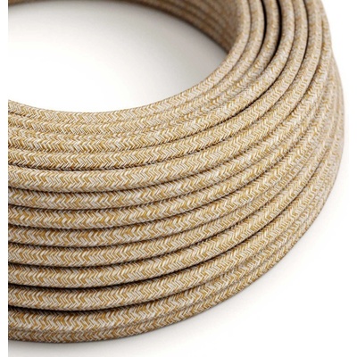 Creative Cables RS82 3x0,75mm² hnědá se třpytem 1 m
