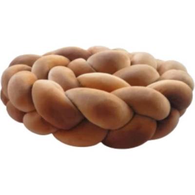 Baby vrkoč do postieľky velúr karamel 210 cm