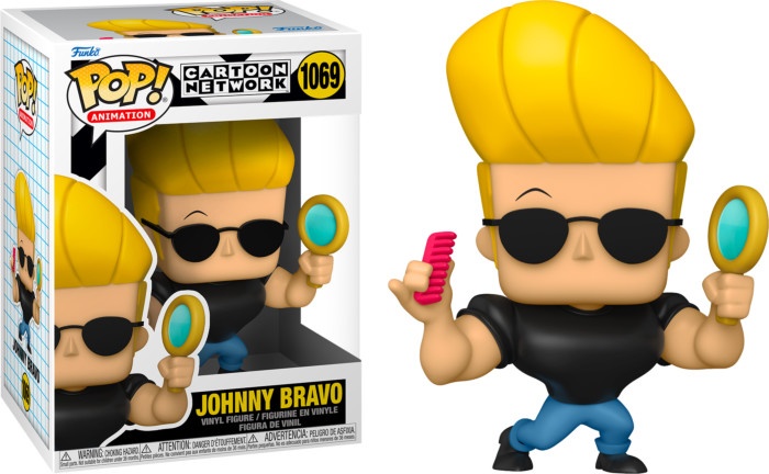 Funko Pop! Animation Johnny Bravo Johnny Mirror&Comb