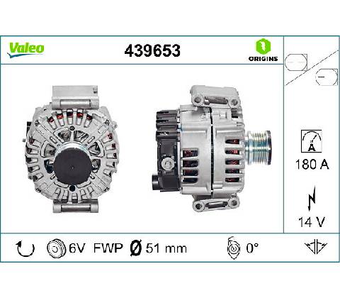 Alternátor VALEO 439653
