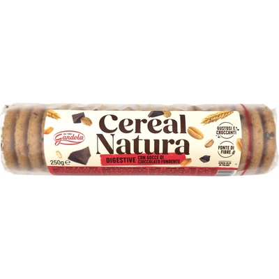 Gandola Бисквити диджестив Gandola Cereal Natura - С парченца шоколад, 250 g (BB202715)