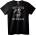 NOONEBRAND Тениска Адикт към Руси с Черепи - XL, Black