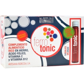 Image 1 of Artesania Agricola Ferro tonic | Iron with Vitamin C, B-9 & B-12 [14 x 25 мл]
