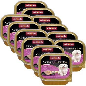 Animonda Vom Feinsten Adult - пиле, яйца и шунка 12 x 150г