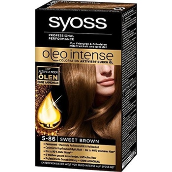 Syoss Oleo Intense Color 5-86 Půvabně hnědý
